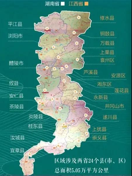 平江县地图全景图片